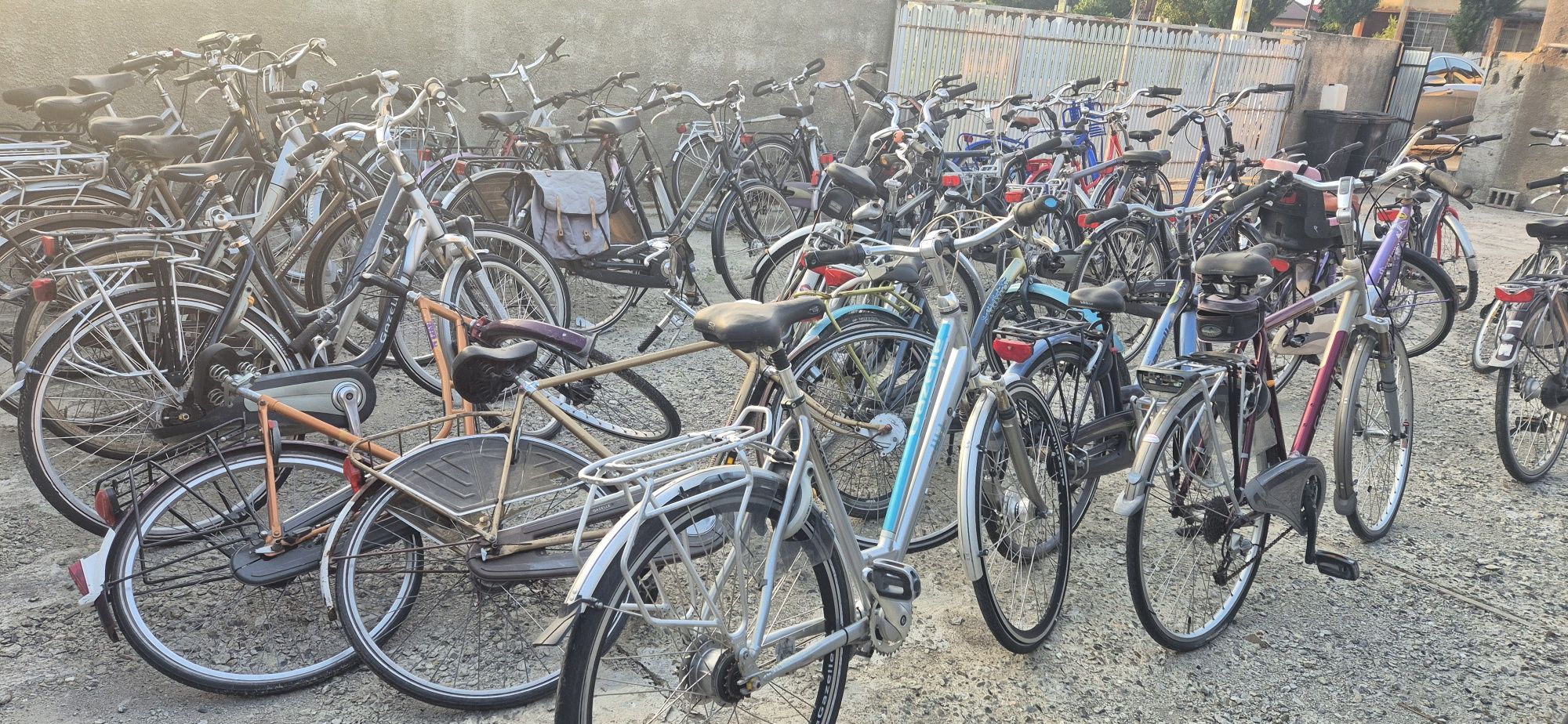 vând biciclete second hand 170 buc en-gros