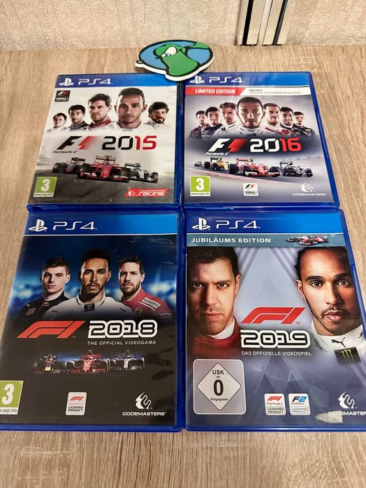 F1 Formula 1 2015 + 2016 + 2017 + 2018 PlayStation 4 PlayStation 5 PS4