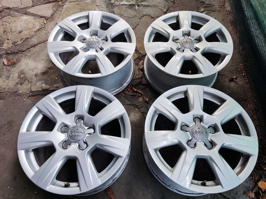 Ауди 5x112 - 16 цола оригинални лети джанти за Audi 5х112 A4 B8