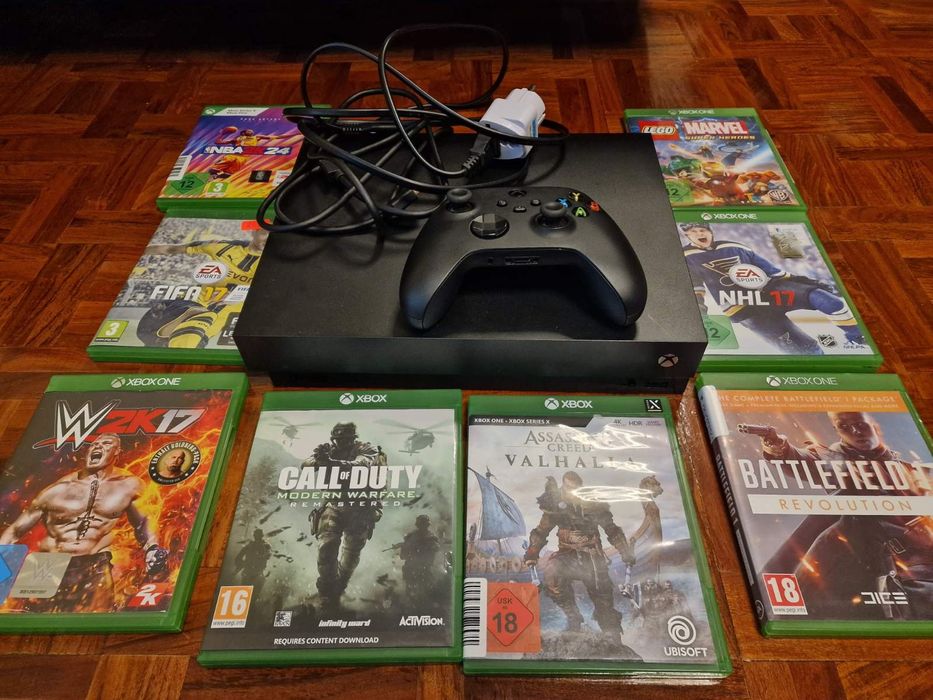 Xbox One X 4K, 1 TB SSD Samsung - ъпгрейд! и 8 игри.