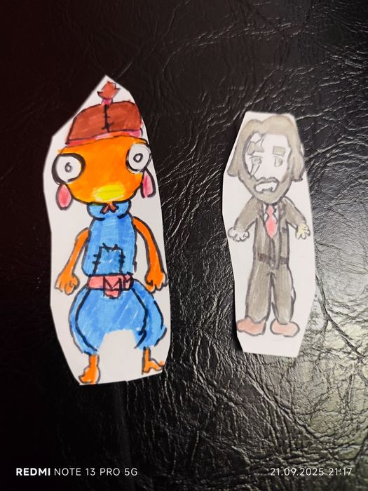 Stikere cu diferente personaje