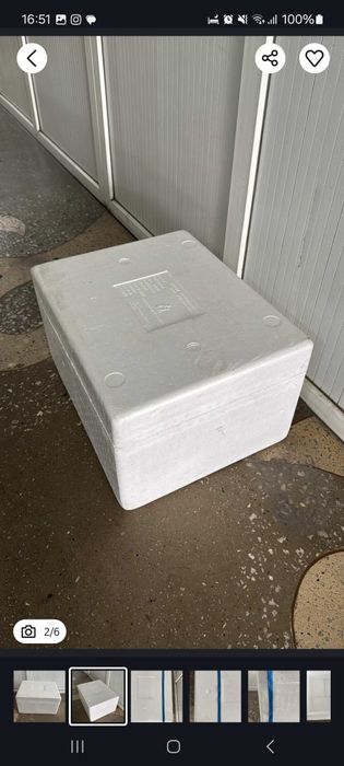 Холодильник из пинопласа