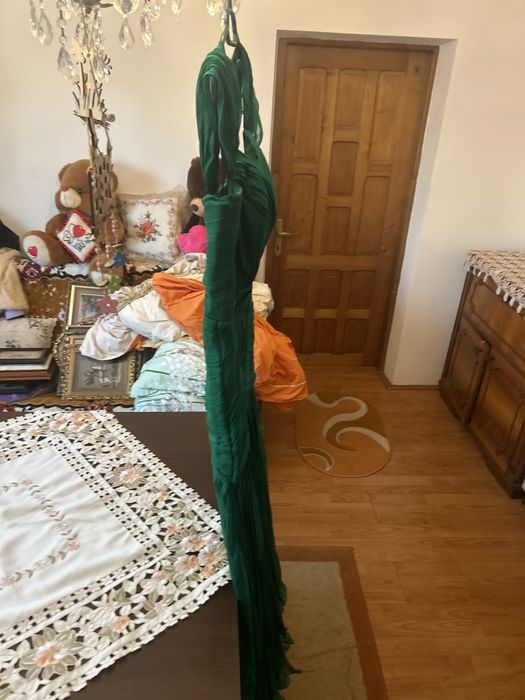 Rochie lunga matase naturala