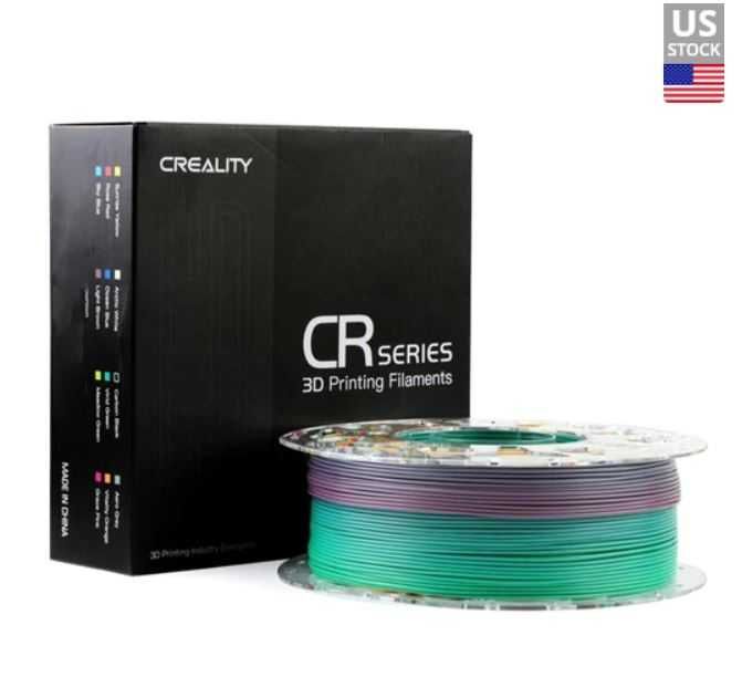 Filament Rainbow Creality CR PLA 1 Kg 1.75mm curcubeu
