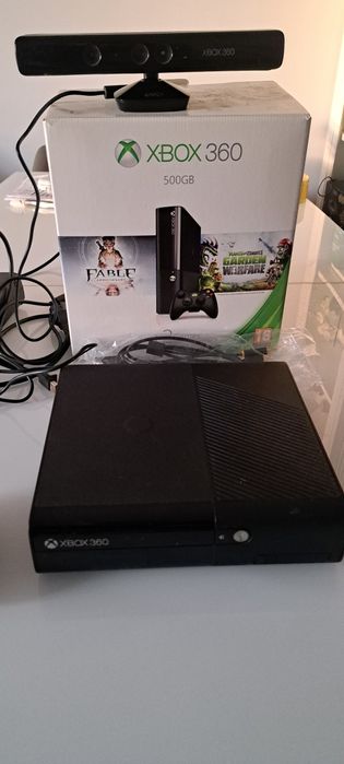 Продавам XBOX 360 500 gb + kinect
