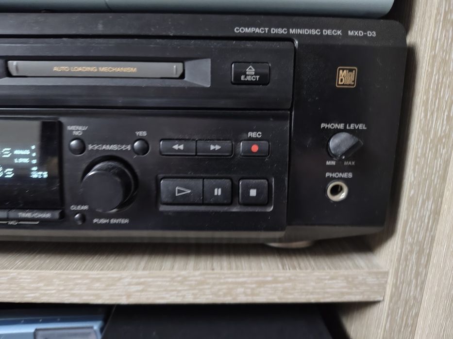 Vand combo minidisc cd Sony MXD-D3