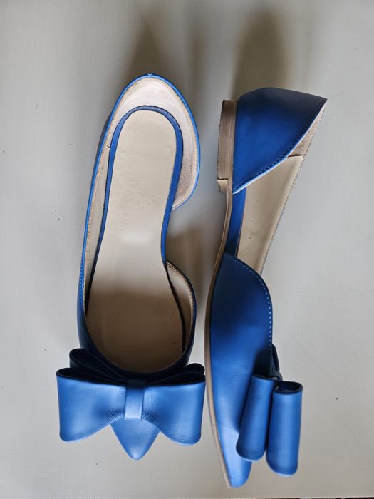 Pantofi tip balerini de piele dama