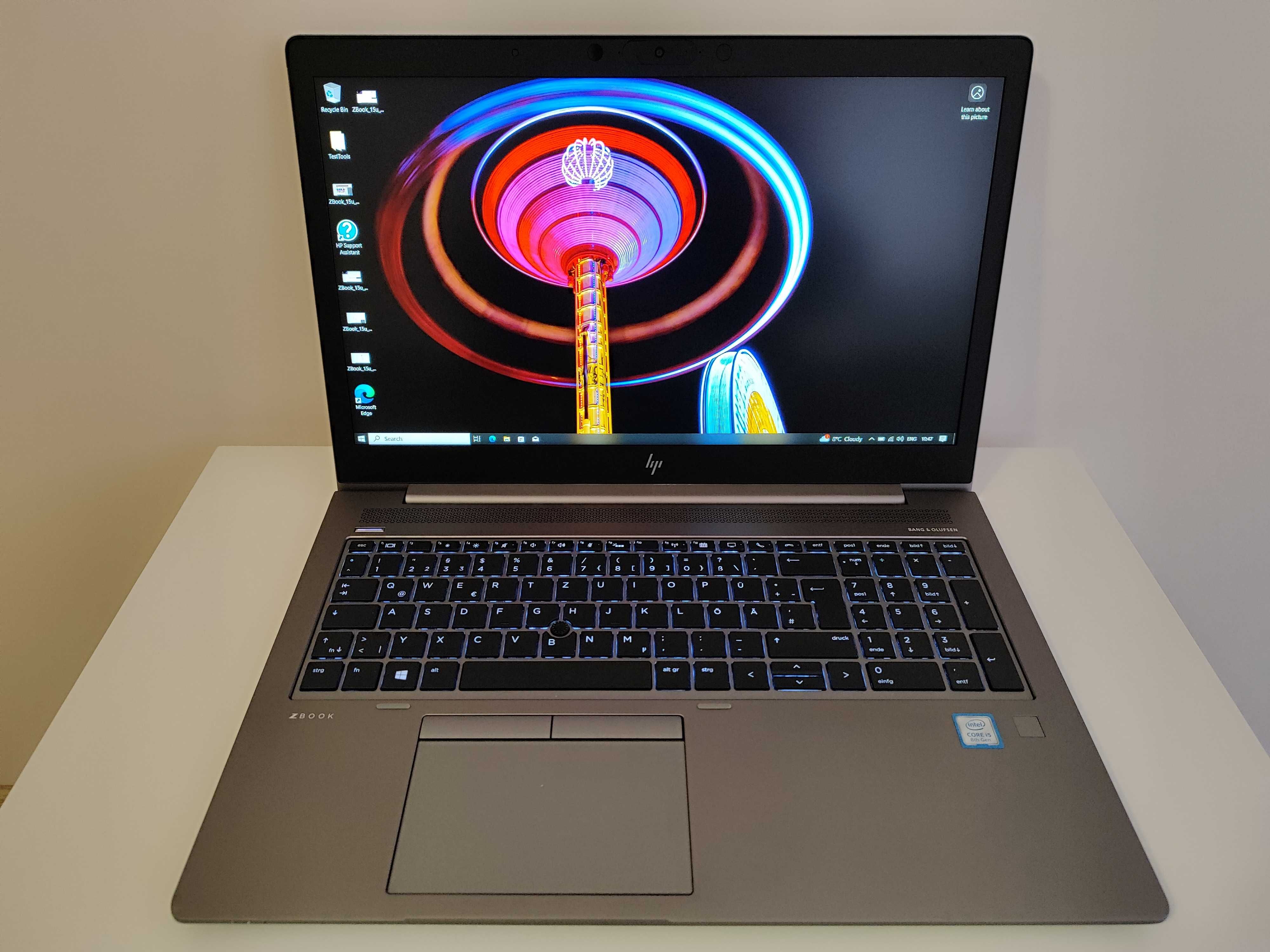 HP ZBook 15u G6 FHD IPS i5-8265U/512GB/16GB/AMD 4GB/4G модем