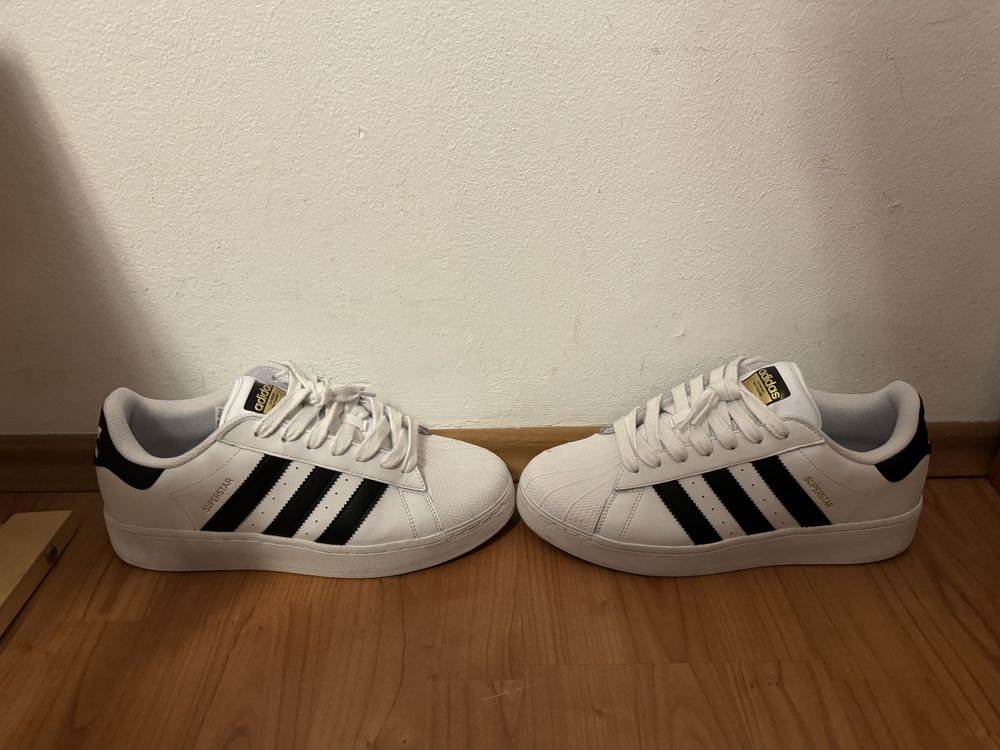 Adidas Superstar XLG White/Black + Cutie originala