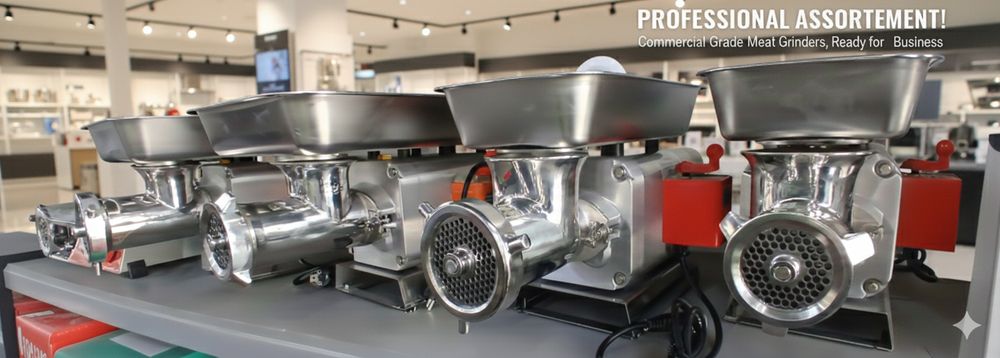 Мясорубки для производства