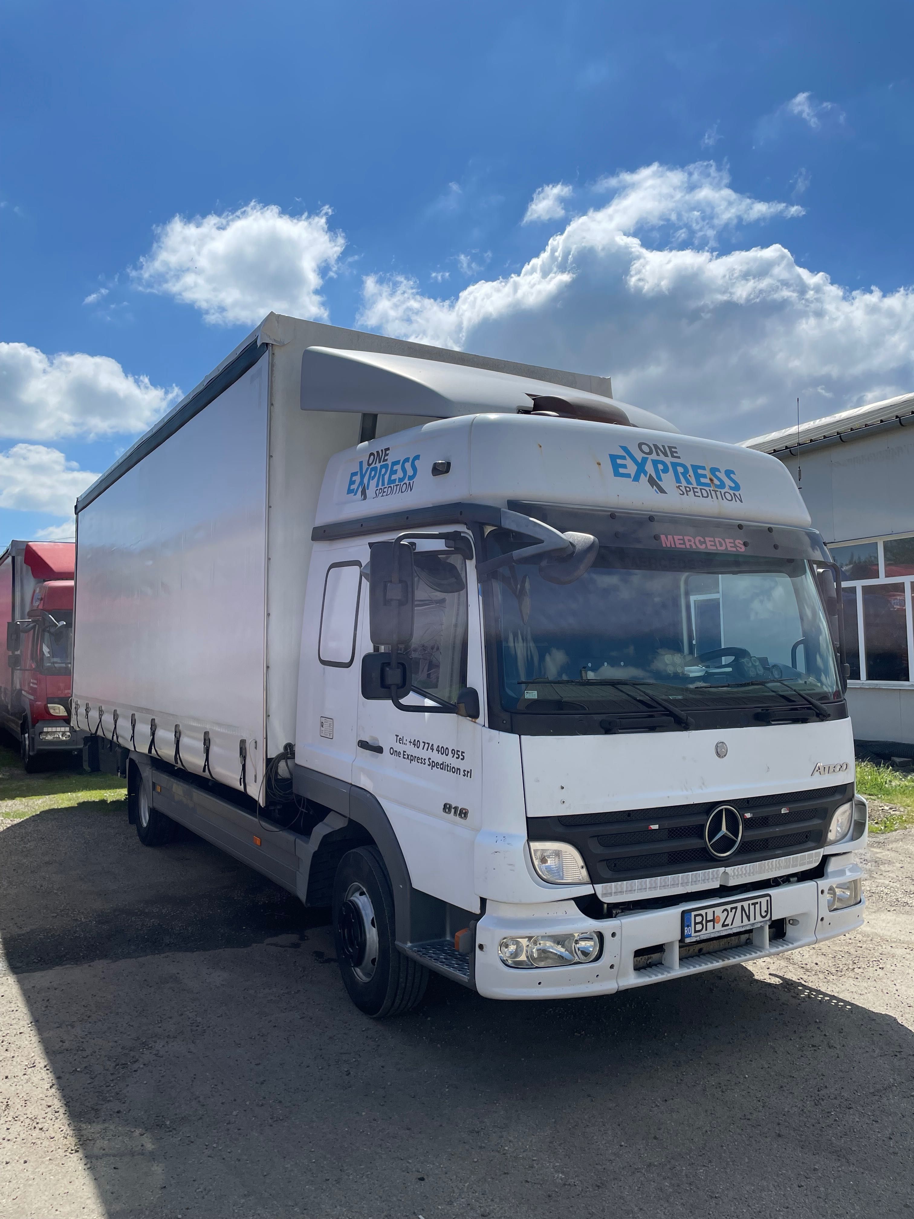 Mercedes Atego 7,5Tone t cu Lift