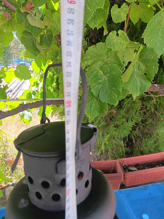 Старинен голям транспортен газов фенер