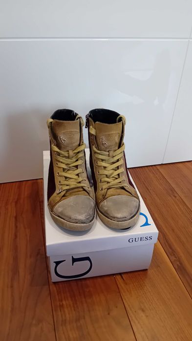 кецове Patrizia Pepe, естествена кожа, кожа с косъм