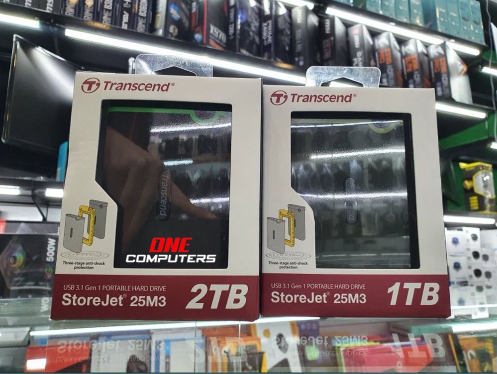 Transcend USB HDD Жёсткий диск 1 2 4 Tb (Форма оплаты ЛЮБАЯ)