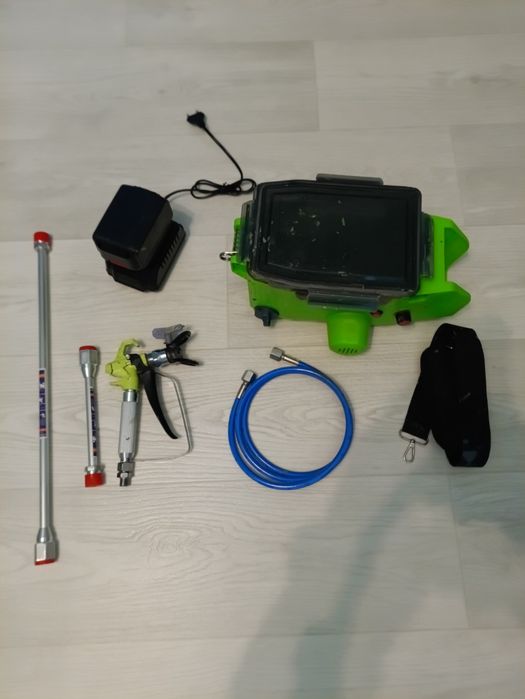 Pistol de vopsit cu acumulator