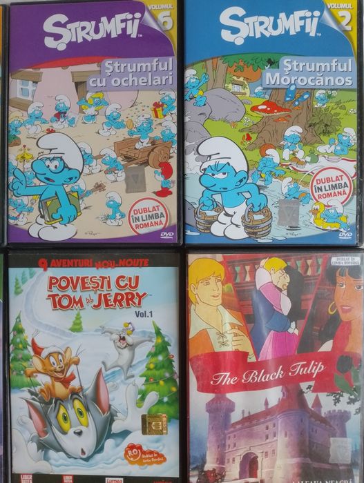 DVD-uri originale cu desene animate