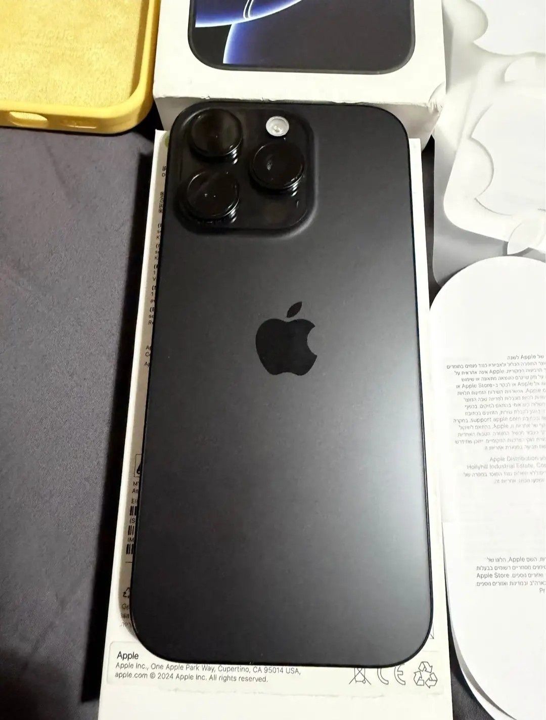 Iphone 16 pro 512 gb
Телефона е чисто нов ползван по малко от