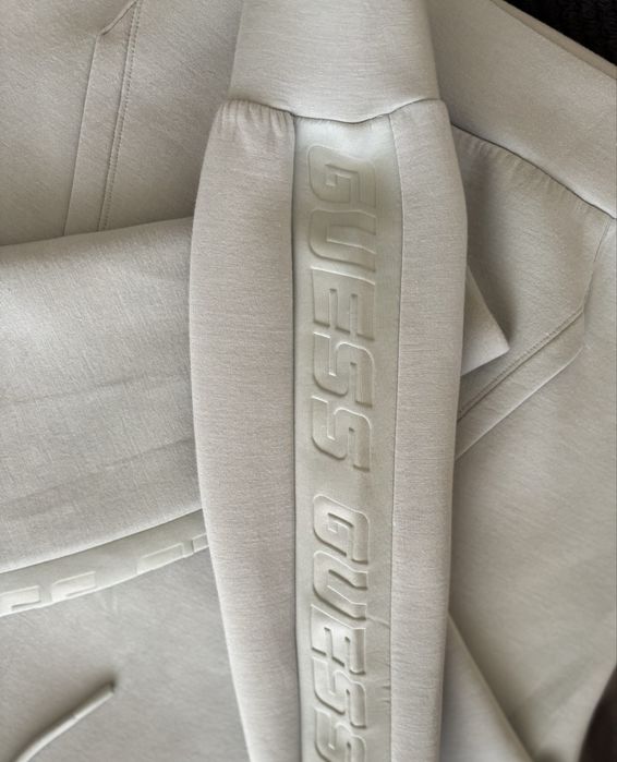 Hoodie Guess mint green с качулка
