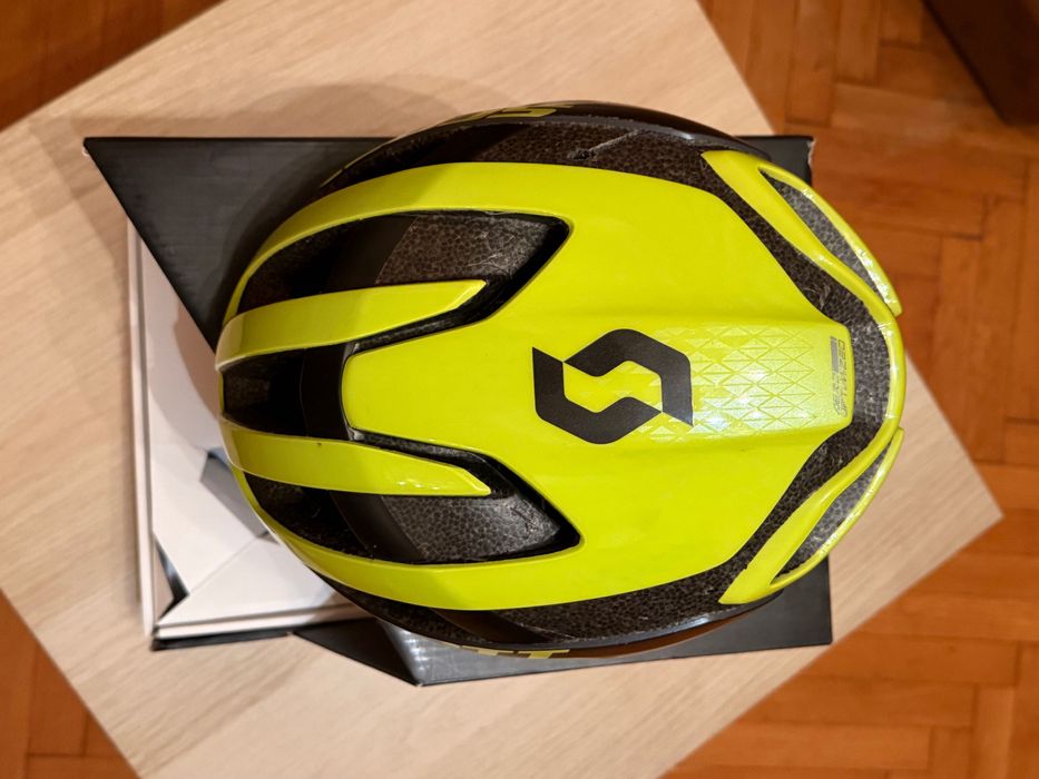 Каска Scott RC Centric MIPS и карбоново колче