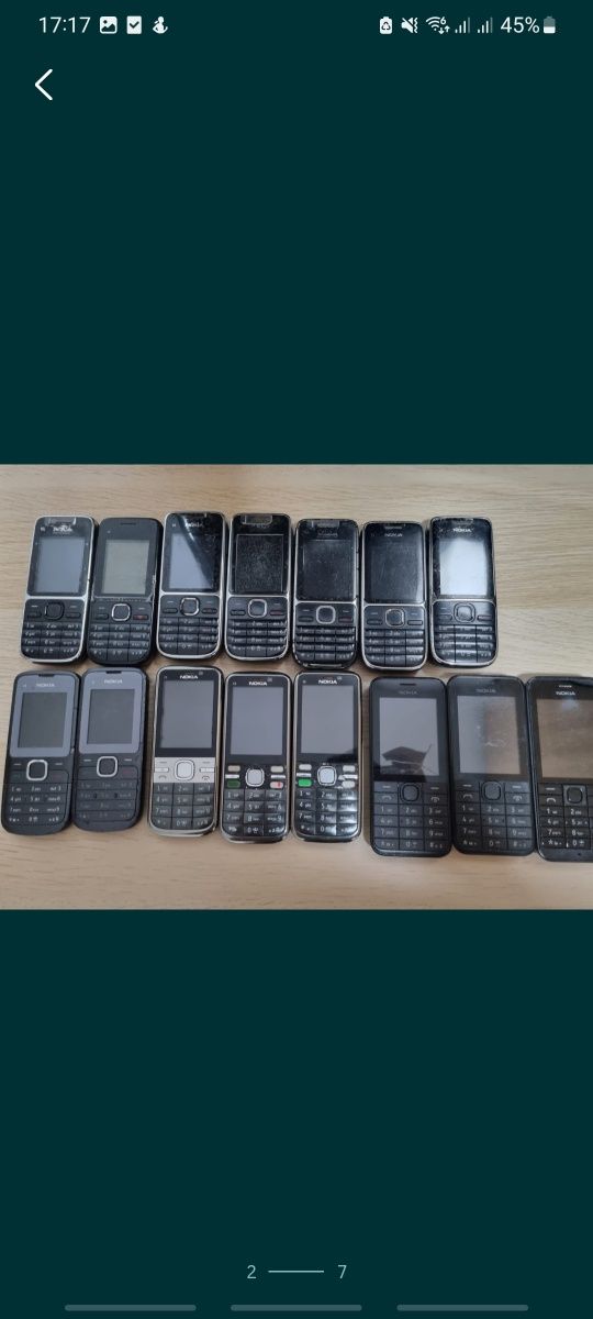 Lot telefoane Nokia 210, 220,C1, C2, C3, 201, 208