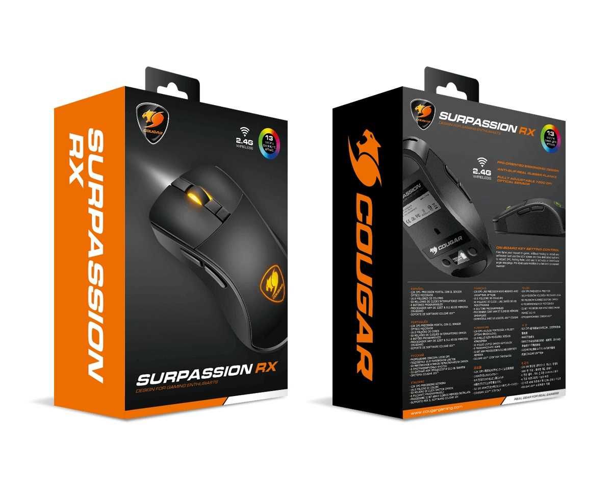 ; Игровая мышь COUGAR Suprassion RX