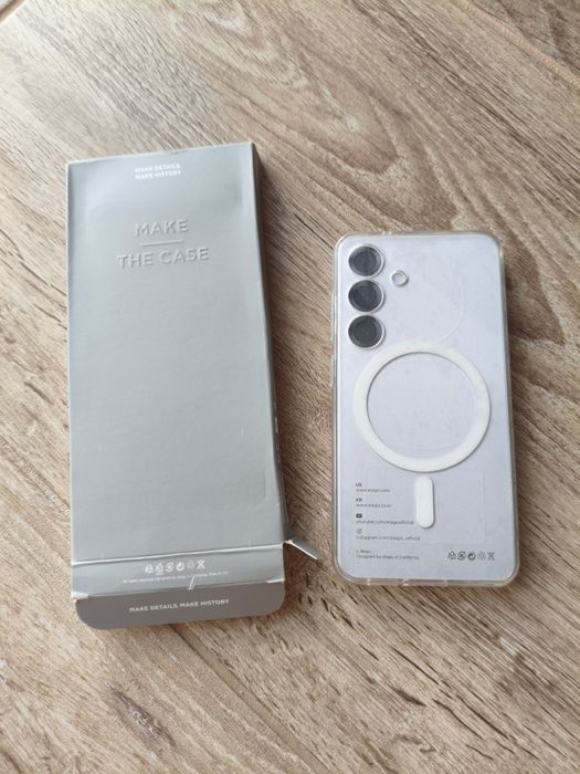 Husă transparentă magnetică pentru Samsung Galaxy S25, 6.2"