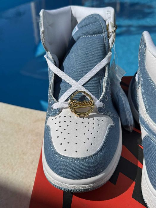 Jordan 1 Denim Кецове 42 EUR + Кутия