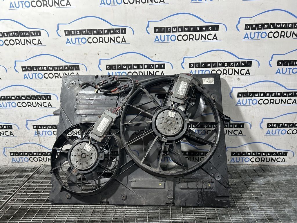 Electroventilator Volkswagen Touareg 7L 3.0 TDI 2007 - 2011 Automata (1221) 7LQ121203F