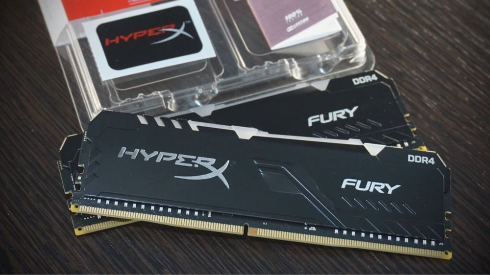 Оперативная память HyperX Fury RGB Black kit 8x2 3000 MHZ