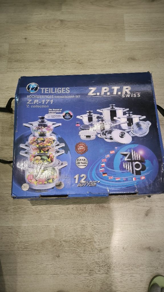 Z.P.T.R. swiss комплект тенджери за готвене
