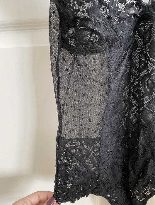 Body din dantela neagra Esmara, 75B