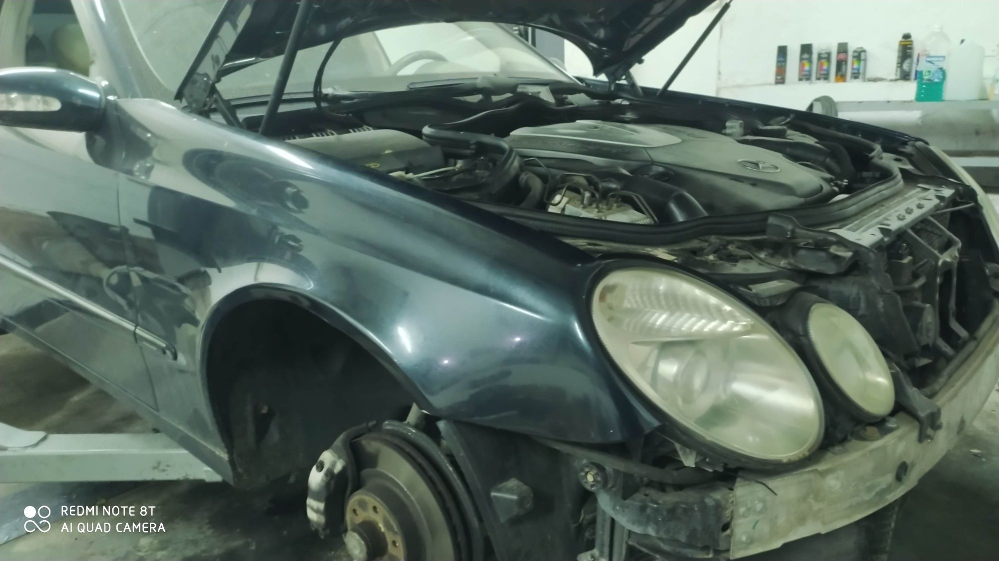 Mercedes e400 w211 На части