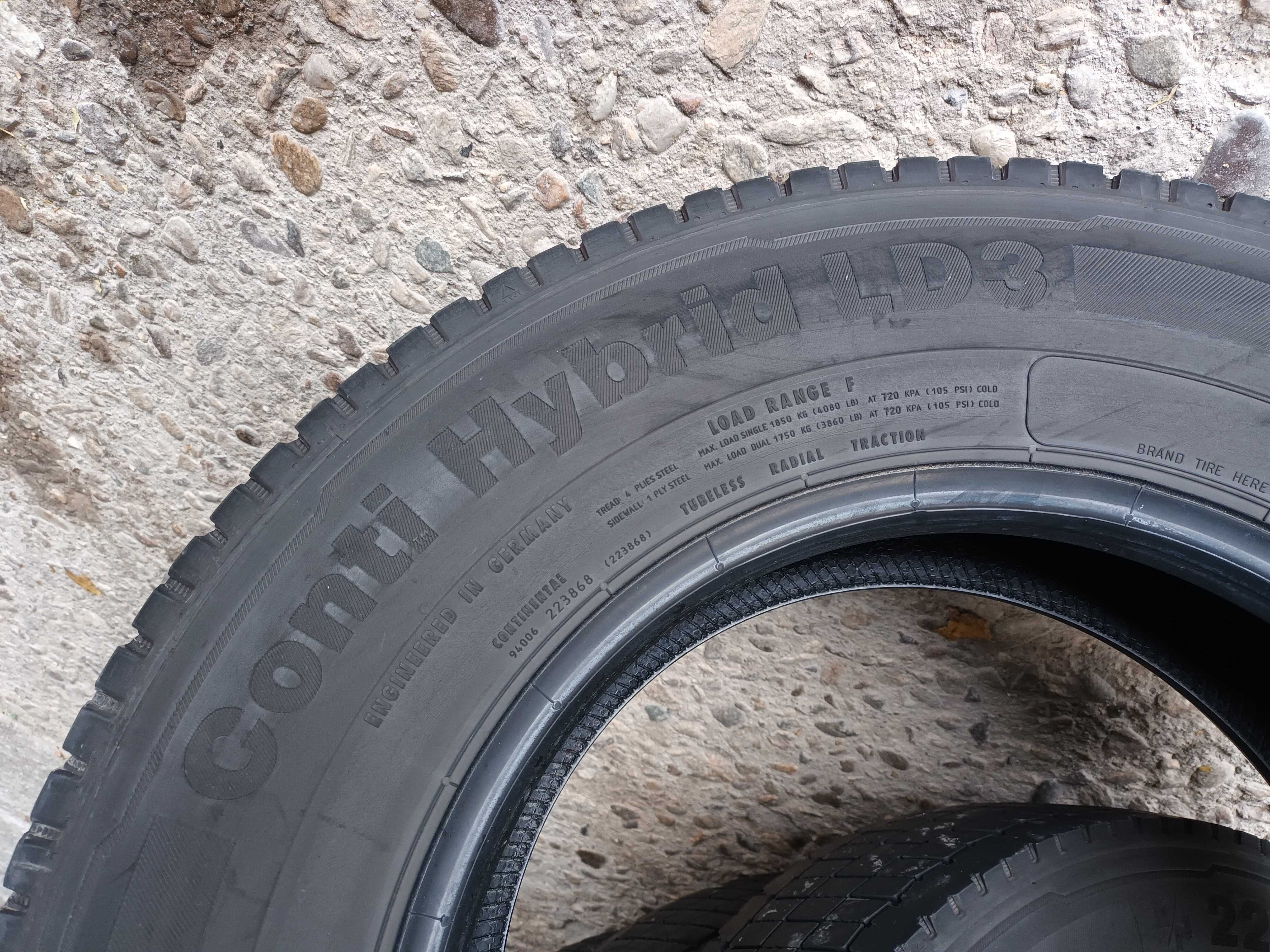 2 тежкотоварни гуми 225/75 R17.5 Continental LD3 129/127M M+S 12PR