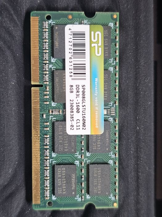 DDR3L -1600 рампамет за лаптоп