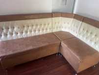 Coltar bucatarie imitatie piele