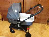 Carucior Lorelli Patrizia Dark Grey, 2 in 1