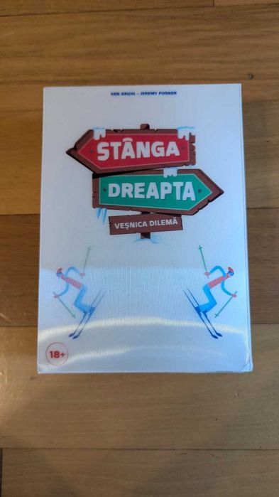 Joc de societate/ board game / boardgame Stanga Dreapta Vesnica Dilema