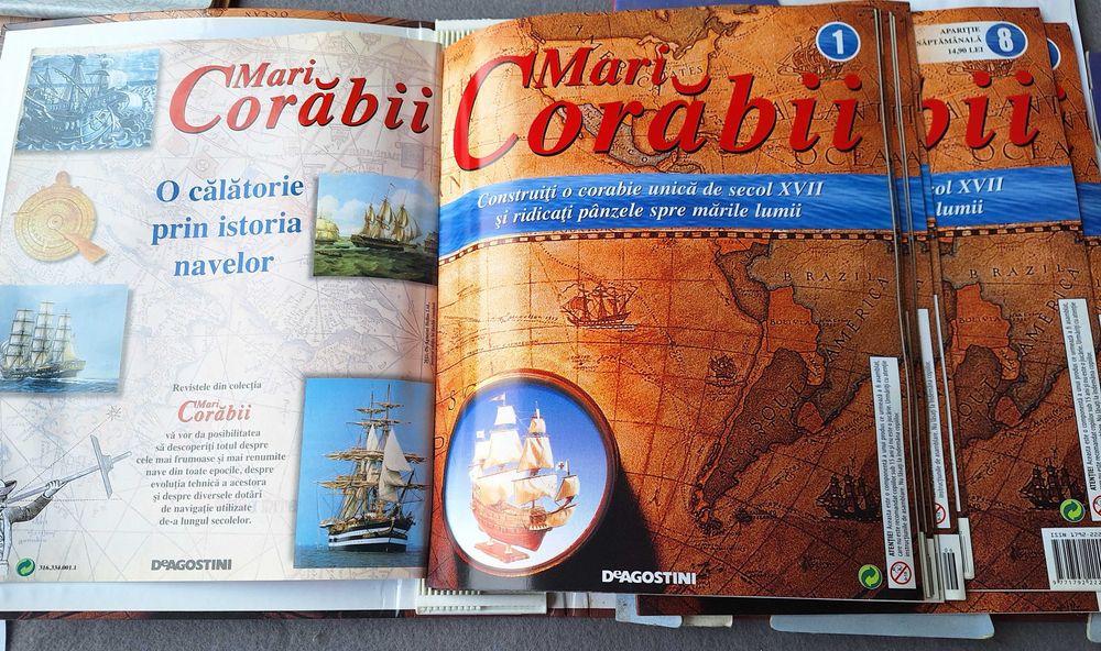 Colectia Mari Corabii numerele 1-9