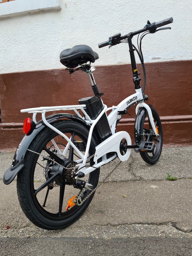 Bicicleta Pliabila Electrica 20 Nakto 35Km/h Shimano 2023
