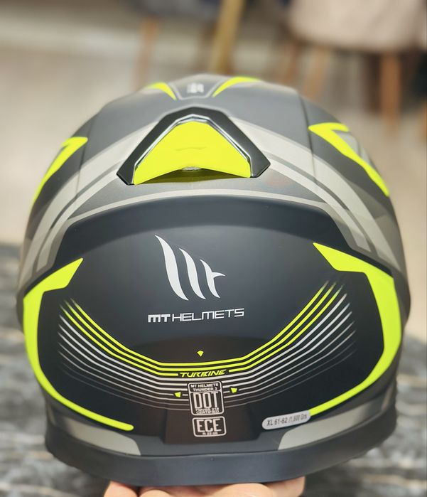 Каска MT THUNDER 3 SV TURBINE черен мат