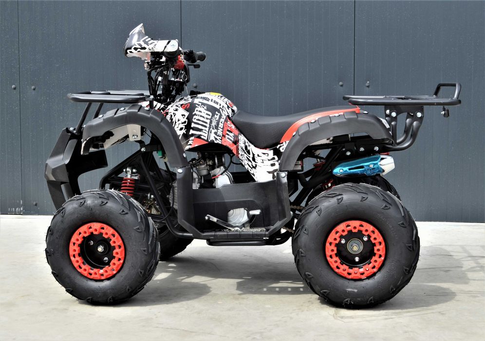 ATV 125CC NOU Toronto RG7 A Sport Nitro Motors  Graffiti-ROSU