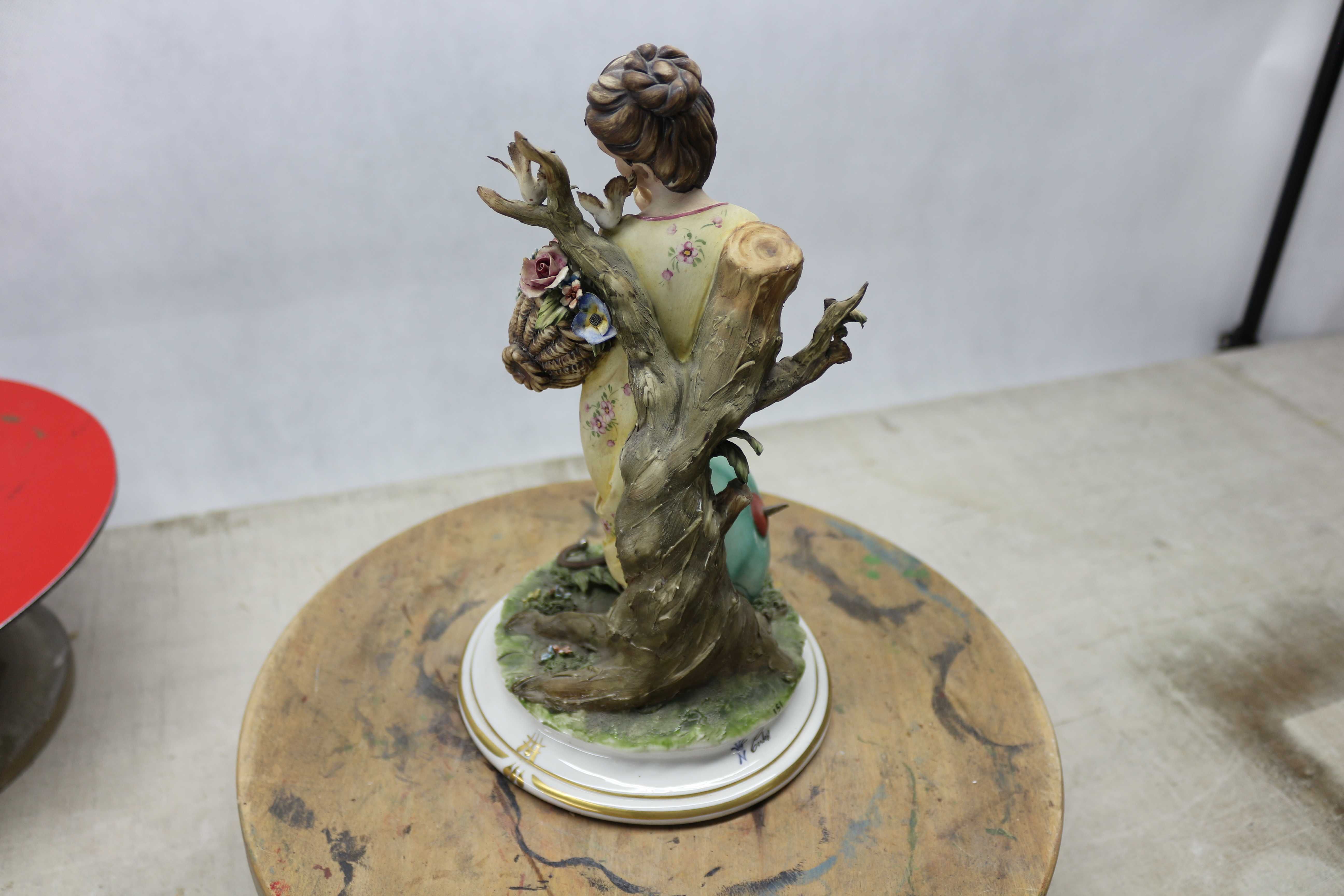 Статуэтка из фарфора Поэзия Италия Capodimonte