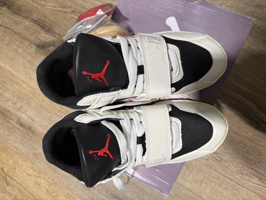 Jordan X Travis Scott Jordan Jumpman Jack "University Red" sneakers