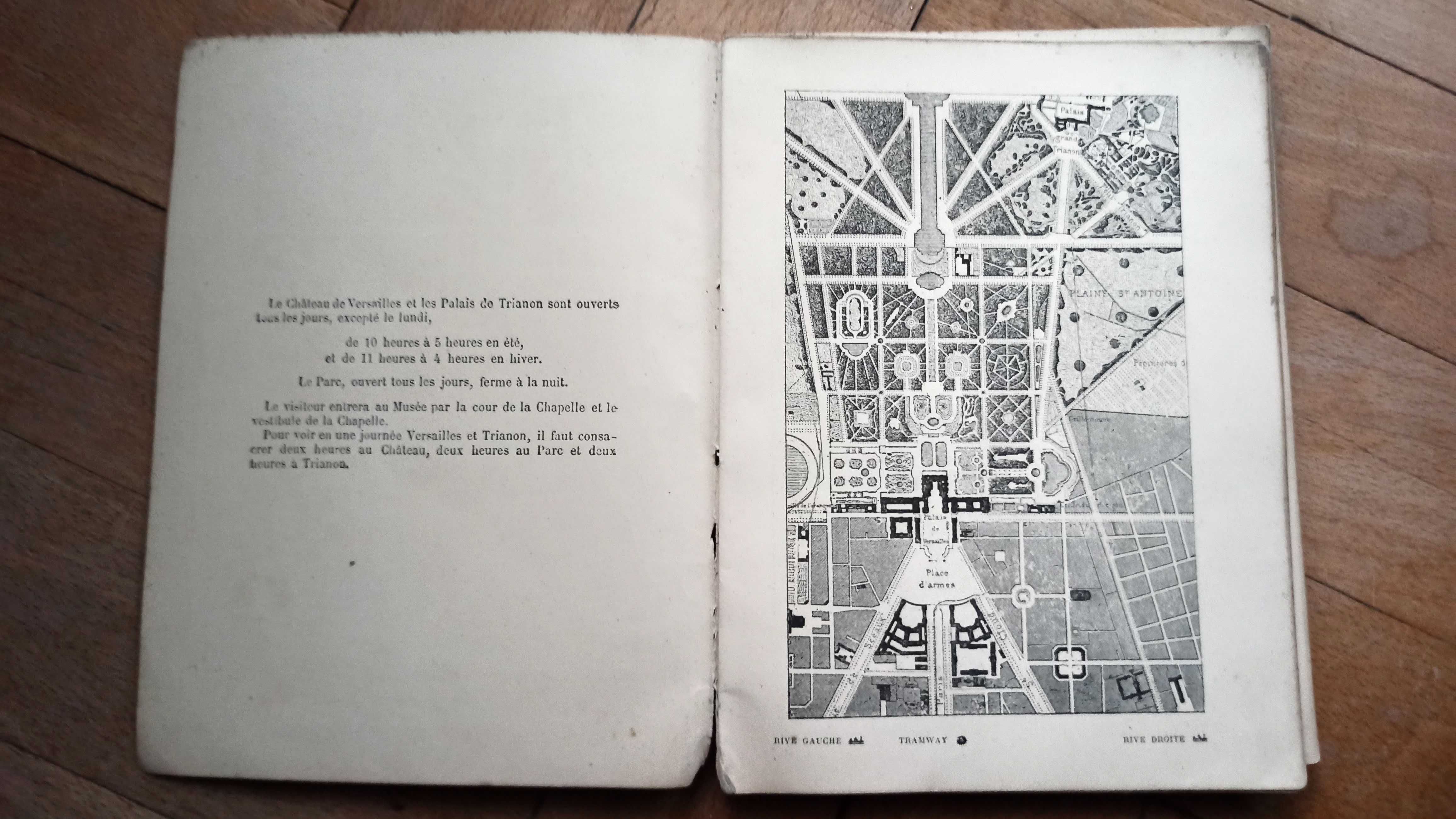 Une Journee - Versailles 1899 - Guide Illustre du Palsis et du Parc