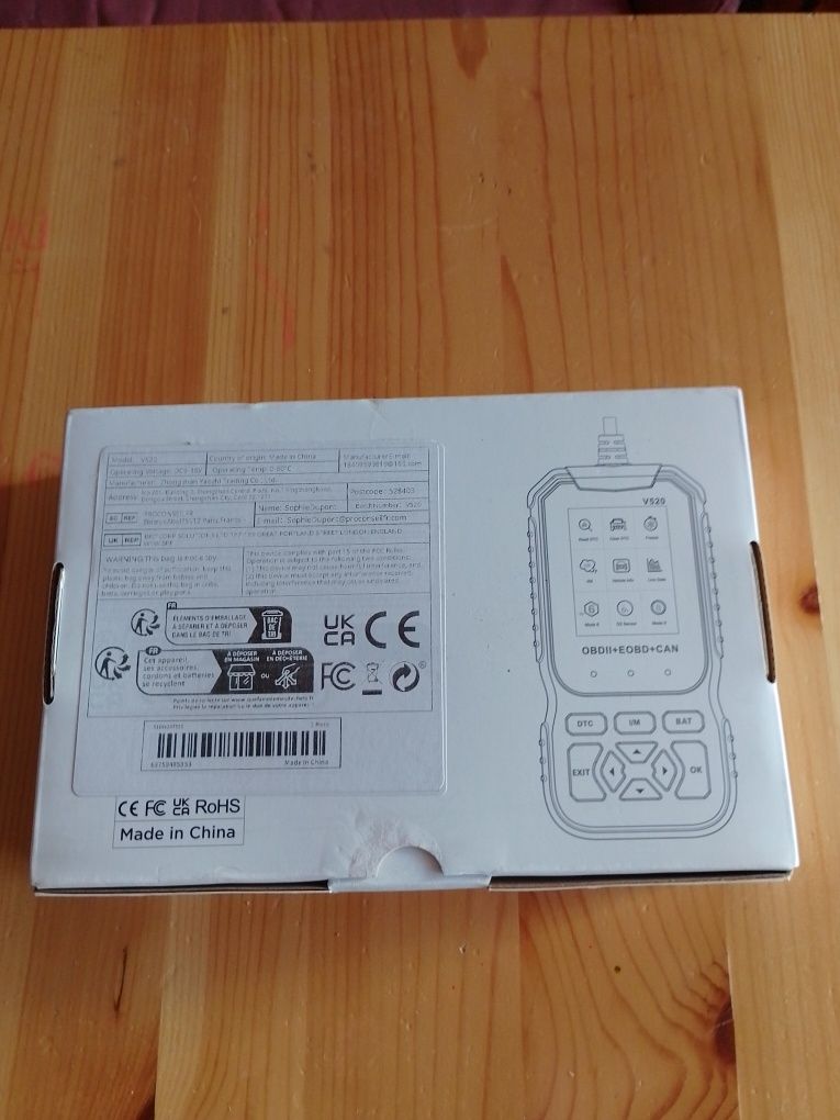 Диагностика скенер за автомобил OBD II Нова