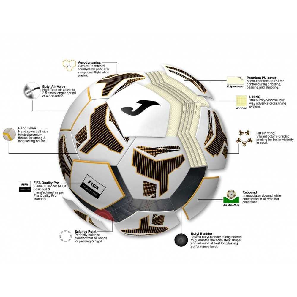 Футболна топка Joma Flame lll FIFA QUALITY PRO
