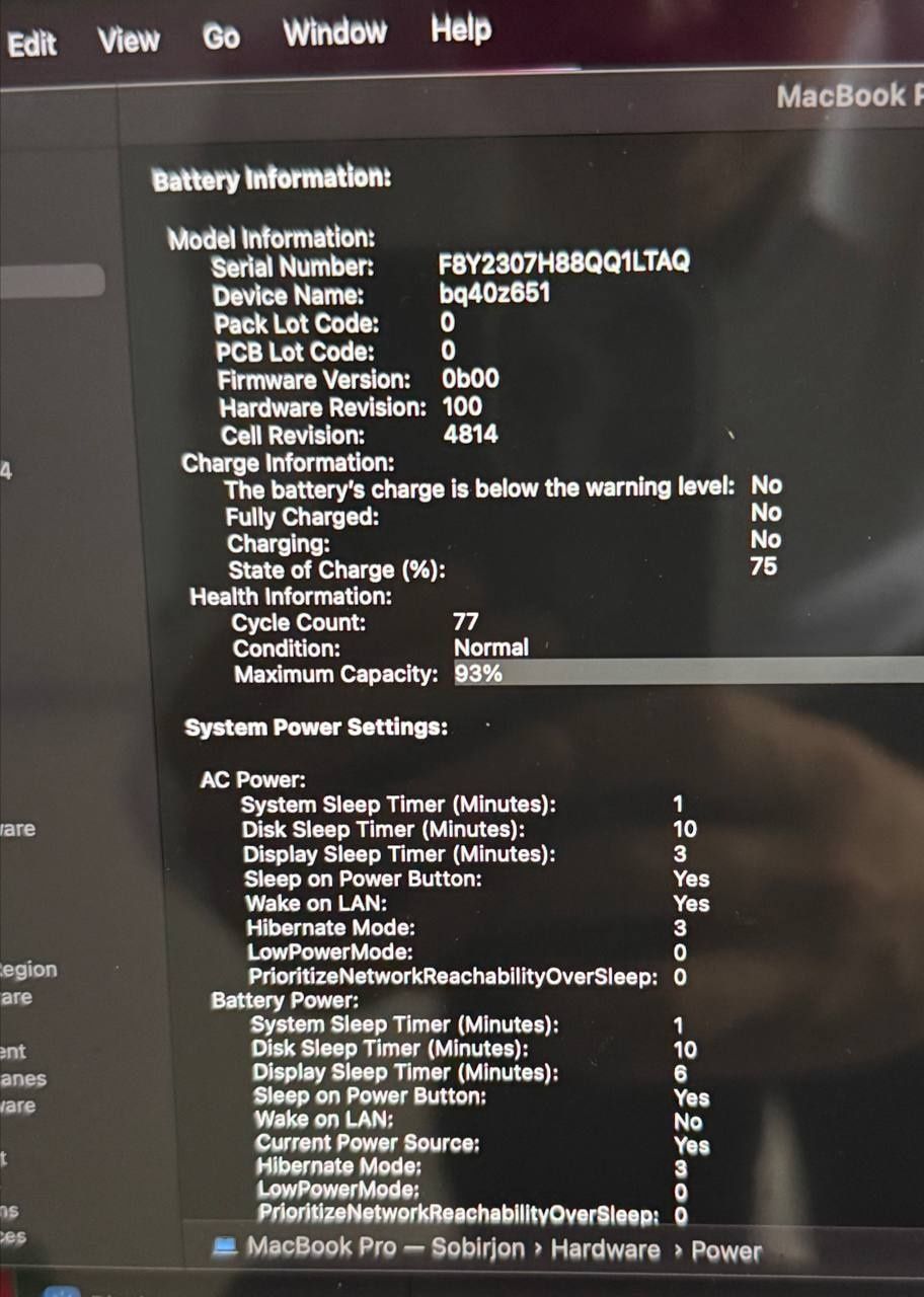 MacBook Pro 14" M1 Pro | 16GB / 512GB | ИДЕАЛ | Полный комплект | 93%