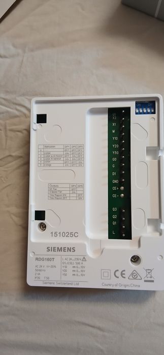 Vand cronotermostat Siemens RDG 160T
