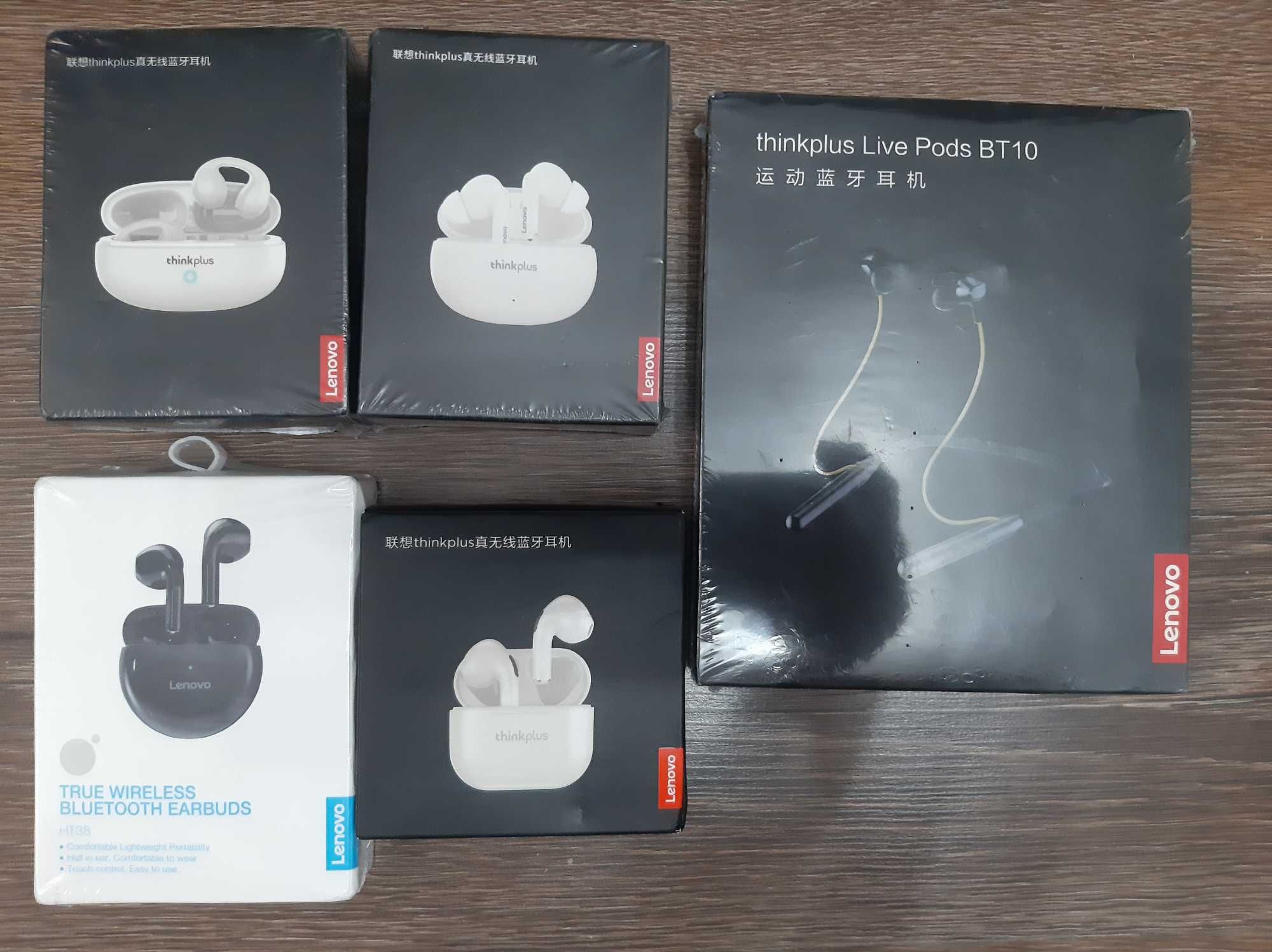 Casti Lenovo TWS Live Pods Buds Earbuds Bluetooth - sigilate