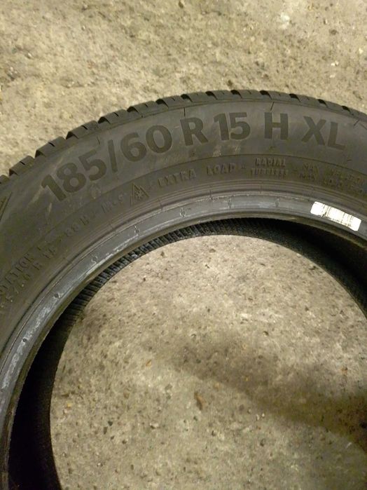 2 броя всесезонни гуми континентал 185 65 15